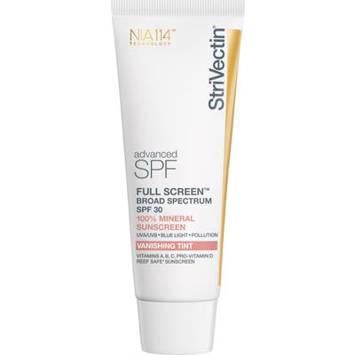 Strivectin Full Screen Broad Spectrum Spf 30 100% Mineral Vanishing Tint Sunscreen