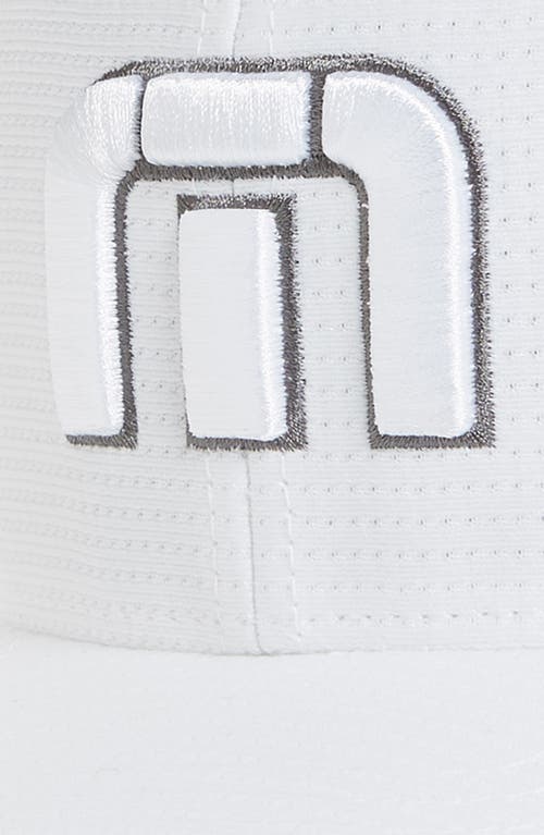 Travismathew B-bahamas Baseball Cap In Whitednu