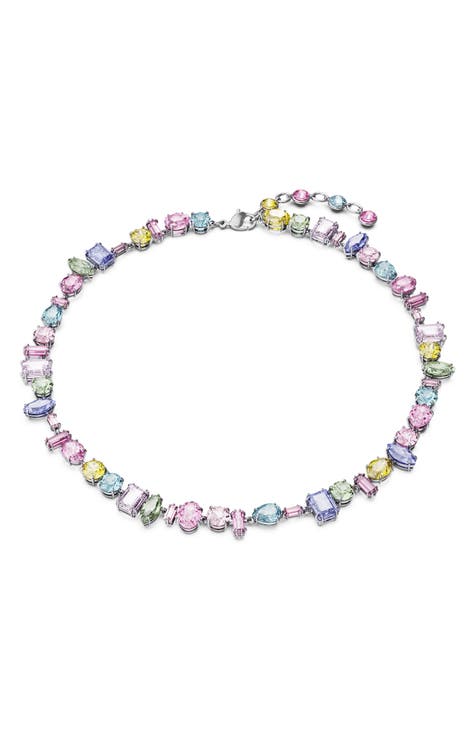 Gema Crystal Collar Necklace