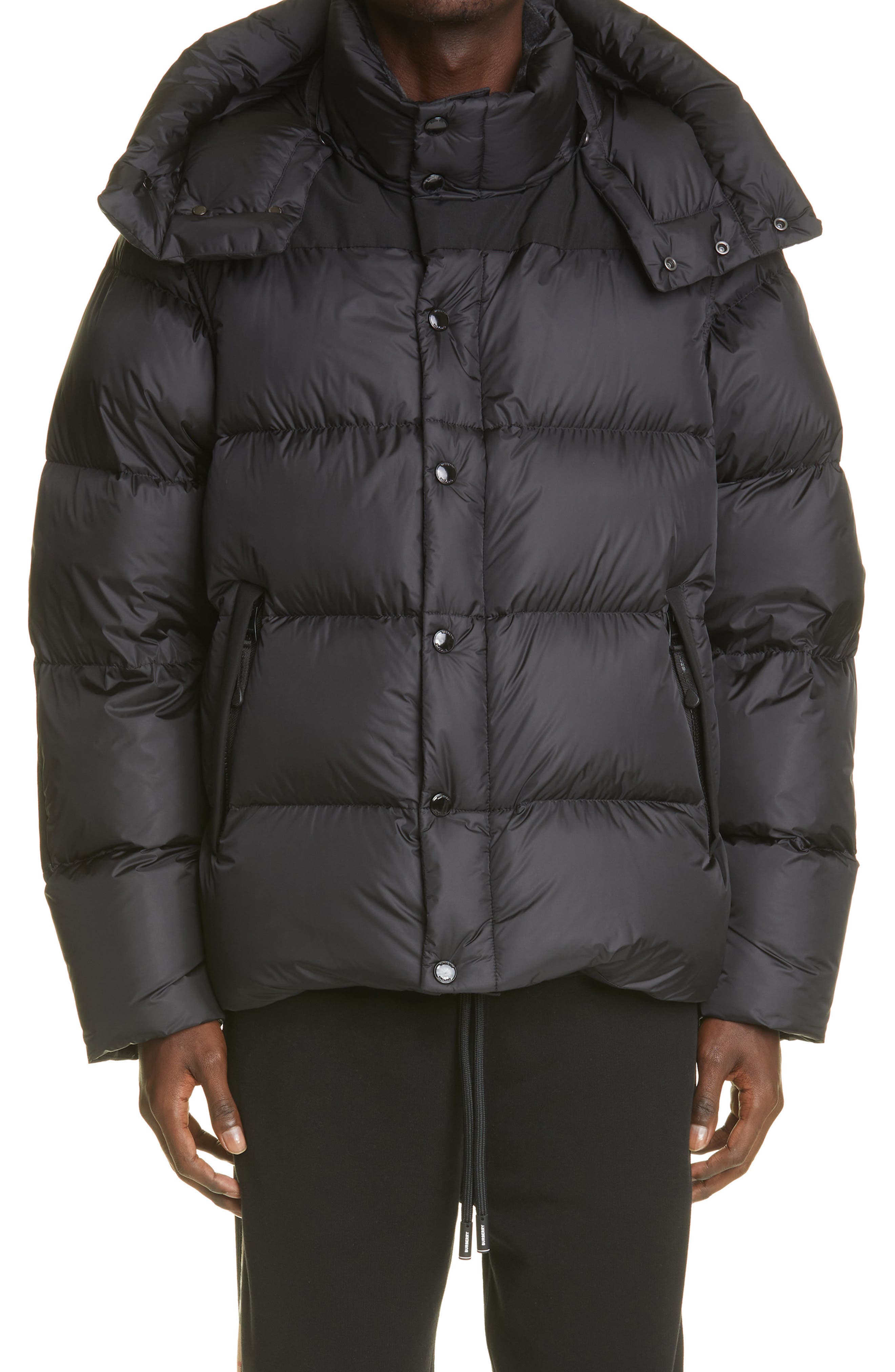 mens burberry bubble coat