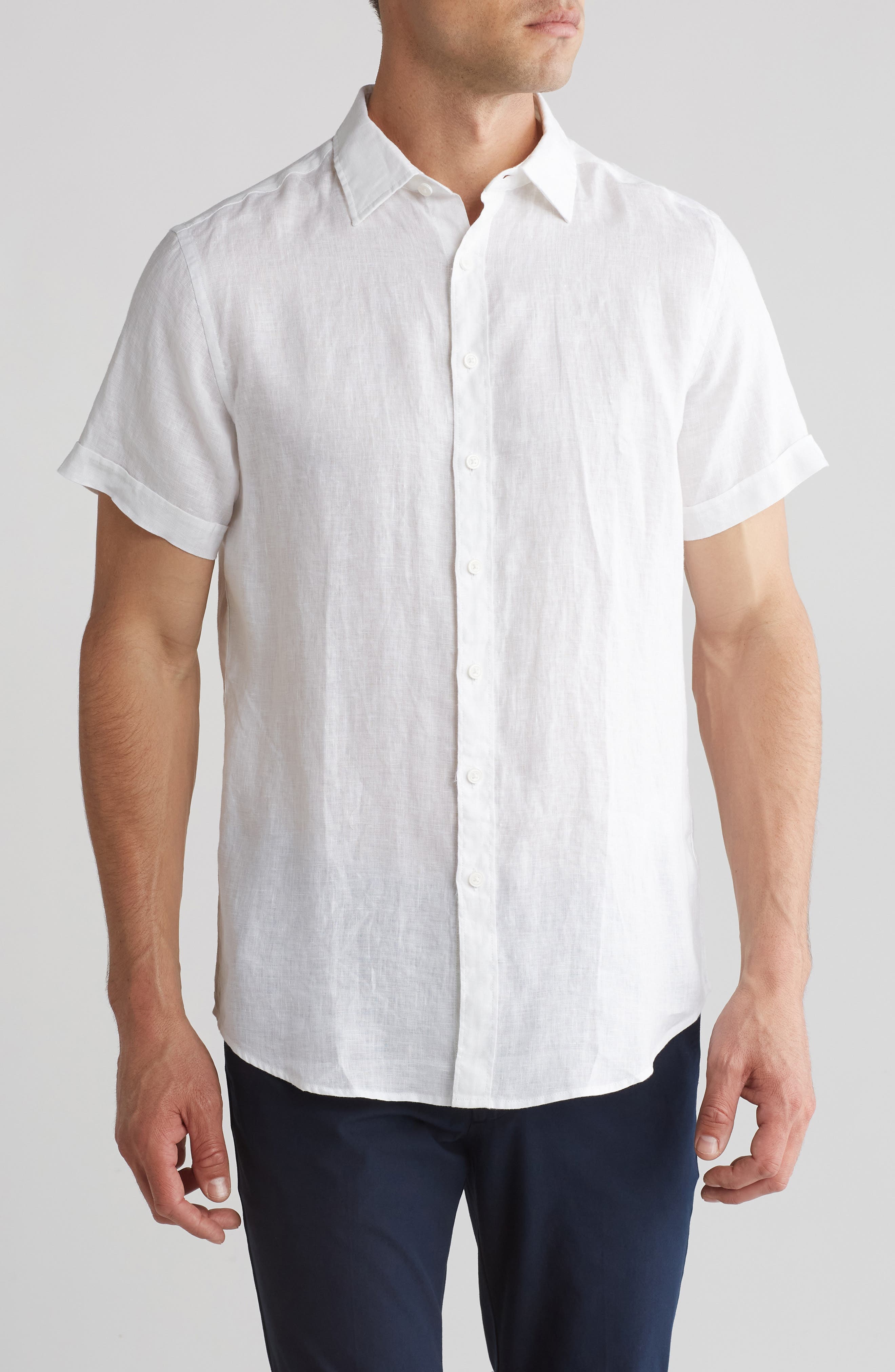 White Linen Shirts for Men | Nordstrom Rack