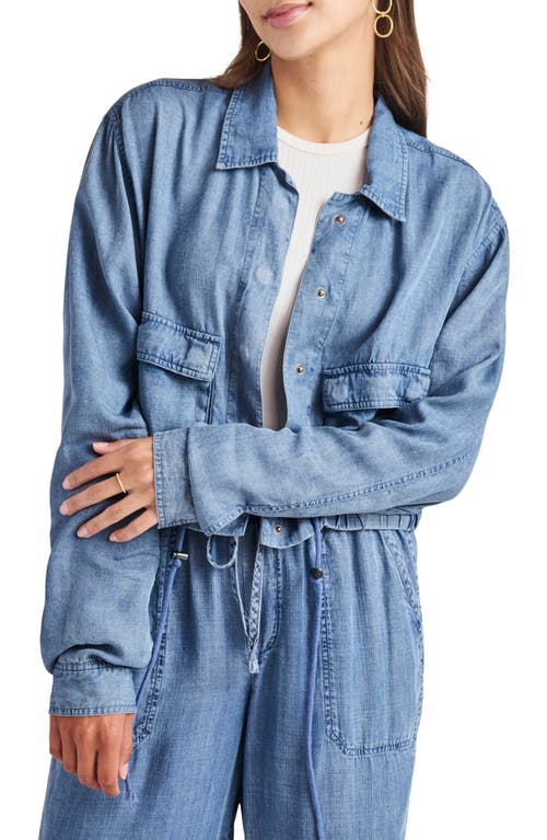 Splendid Breck Denim Jacket in Indigo at Nordstrom, Size X-Small