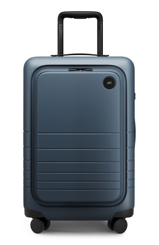 Monos 23-inch Pro Plus Spinner Luggage In Ocean Blue