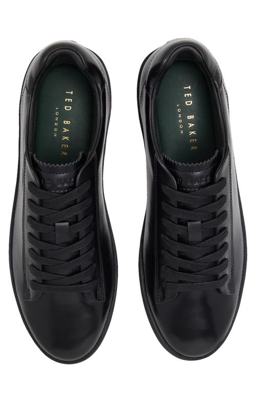 Ted Baker London Westwood Sneaker In Black/black