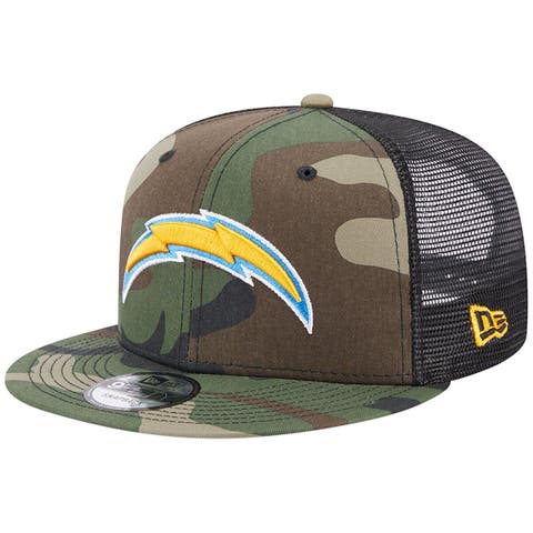 Men's San Francisco 49ers New Era Camo Woodland Brushed 9FIFTY Snapback Hat