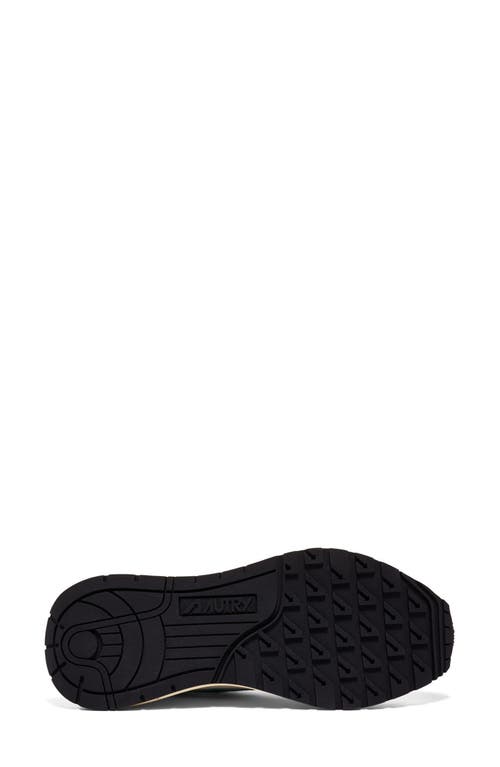 Autry Reelwind Panelled Sneakers In White/amazon