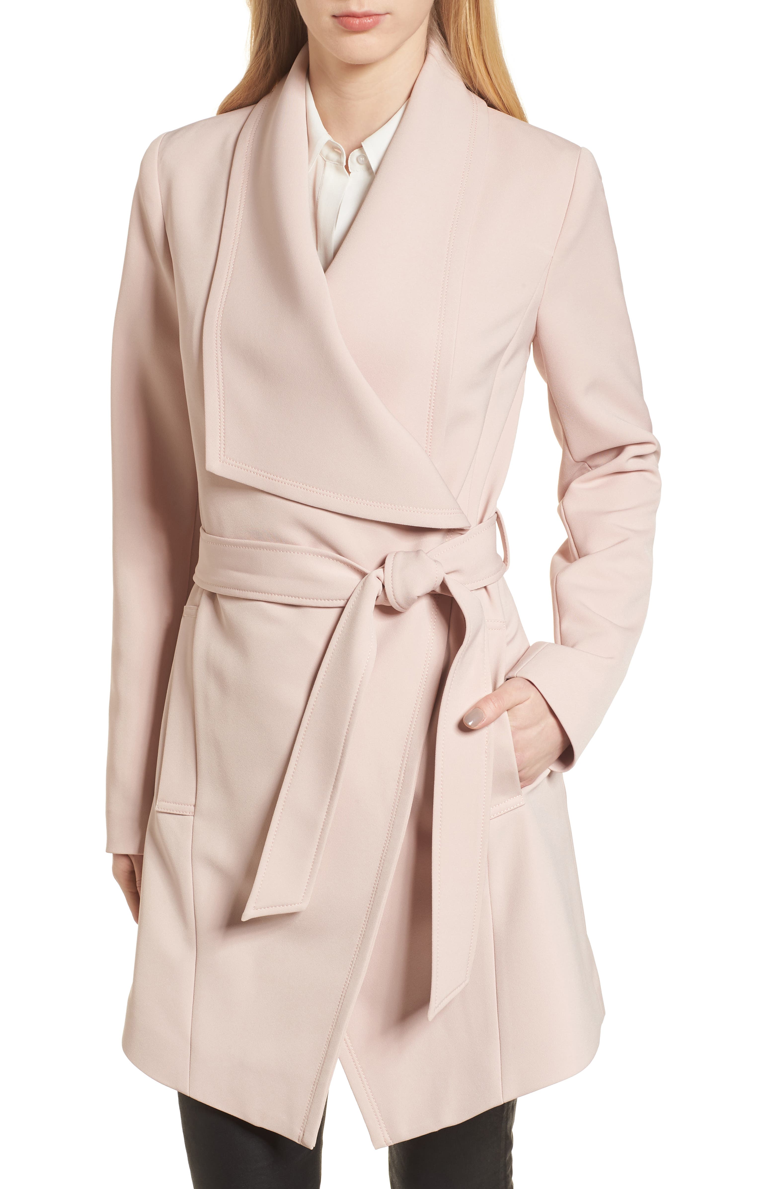 tahari shawl coat