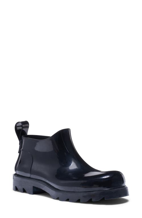 Bottega Veneta Stride Waterproof Rain Boot in Black
