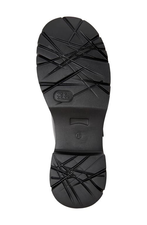 Camper Round Head Mary Jane High Heels In Black