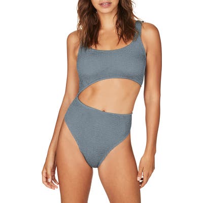 Bound By Bond-Eye The Maya One-Piece Swimsuit, Size One Size - Grey