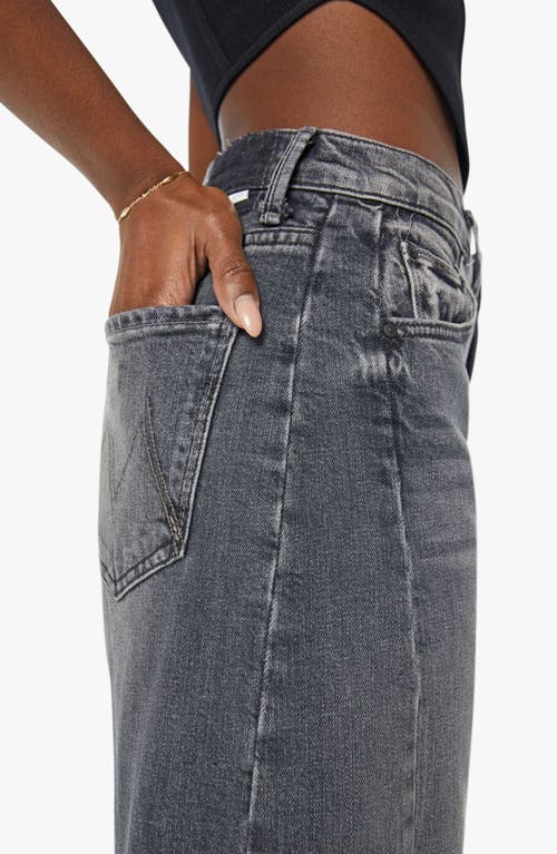 Shop Mother The Half Pipe Flood High Waist Ankle Wide Leg Jeans In Outta Sight