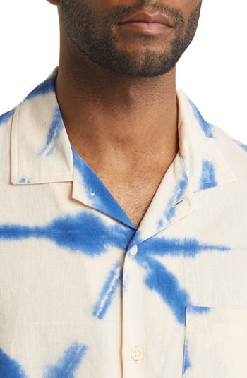 コリドー メンズ シャツ トップス Corridor Shibori Sunrise Vacation