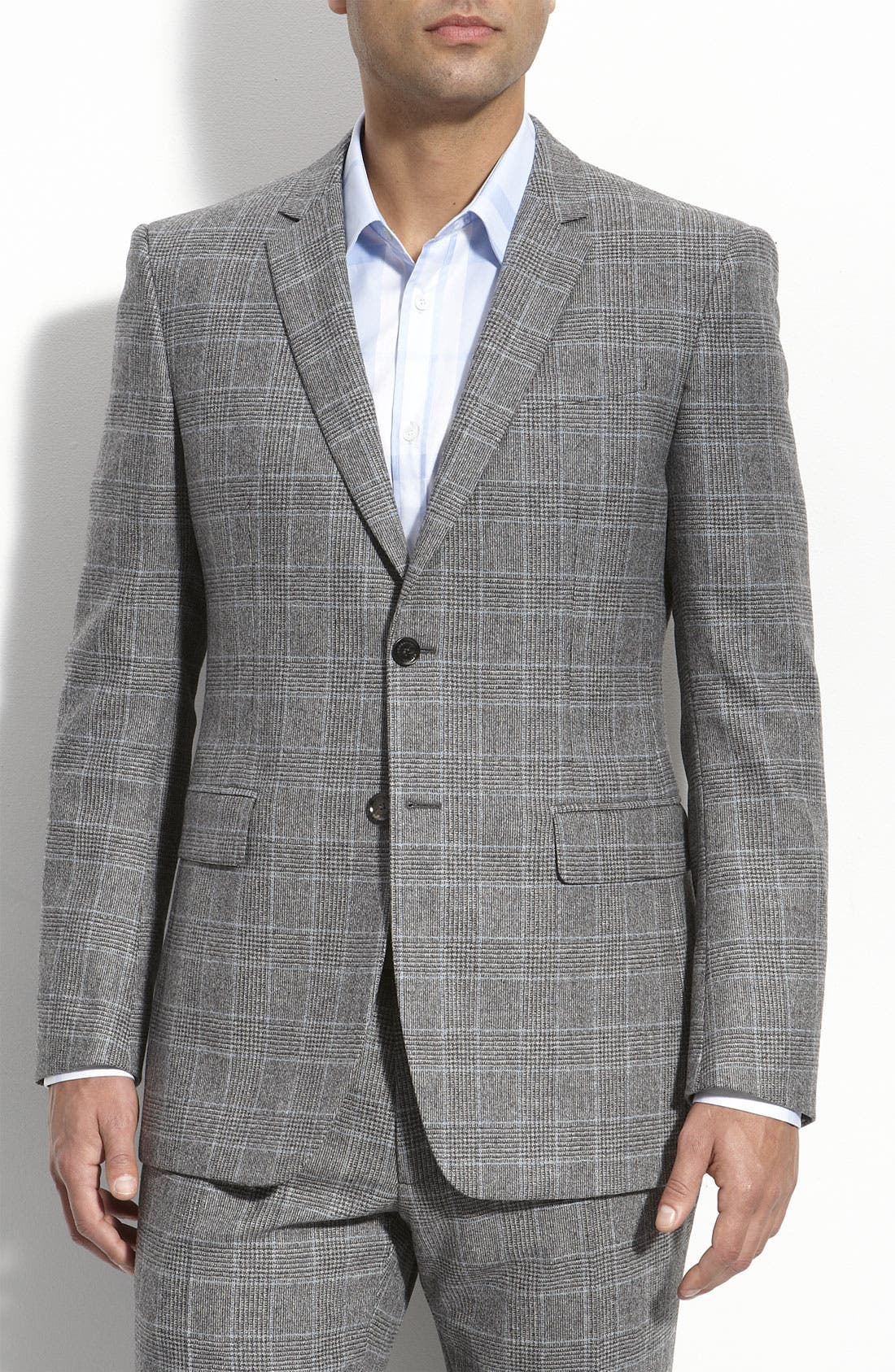 burberry plaid suit