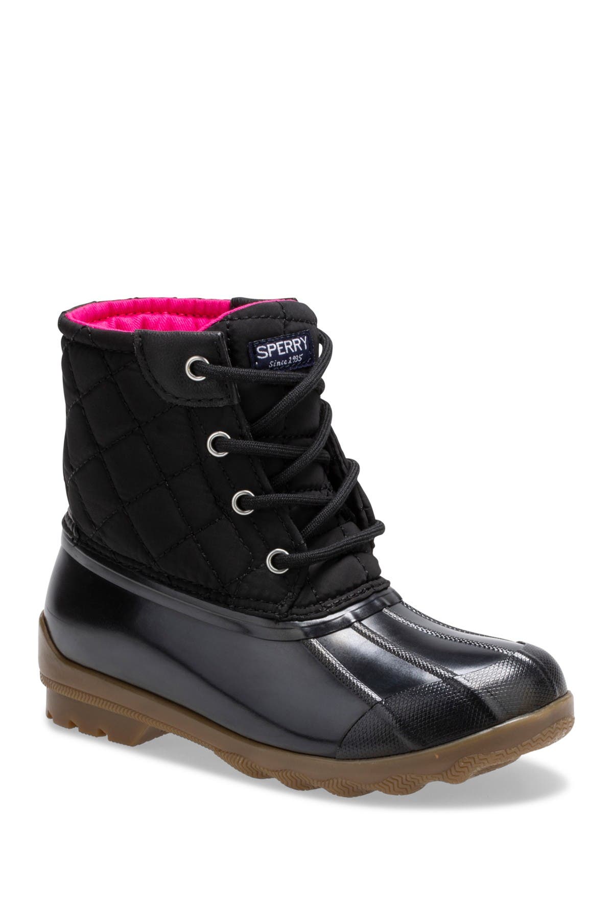 8M Sperry Top-Sider Port Boot Black