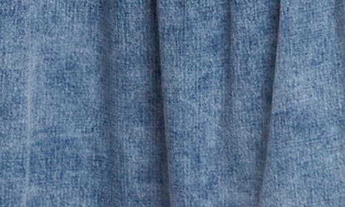 WASH LAB DENIM WASH LAB DENIM TIERED TIE BELT DENIM MAXI SKIRT