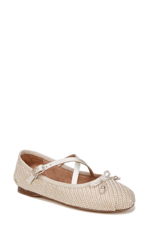 Circus Ny By Sam Edelman Zuri Ballet Flat In Vanilla Bean/natural