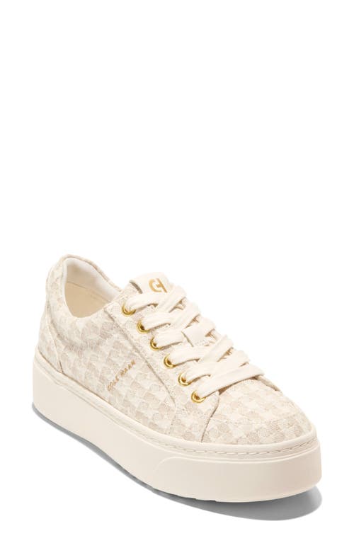 Shop Cole Haan Grandpro Max Platform Sneaker In Ivory Text