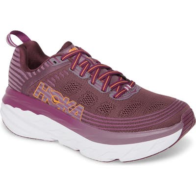 Hoka One One Bondi 6 Running Shoe, Purple
