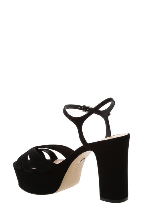 Schutz Keefa Platform Sandal In Black