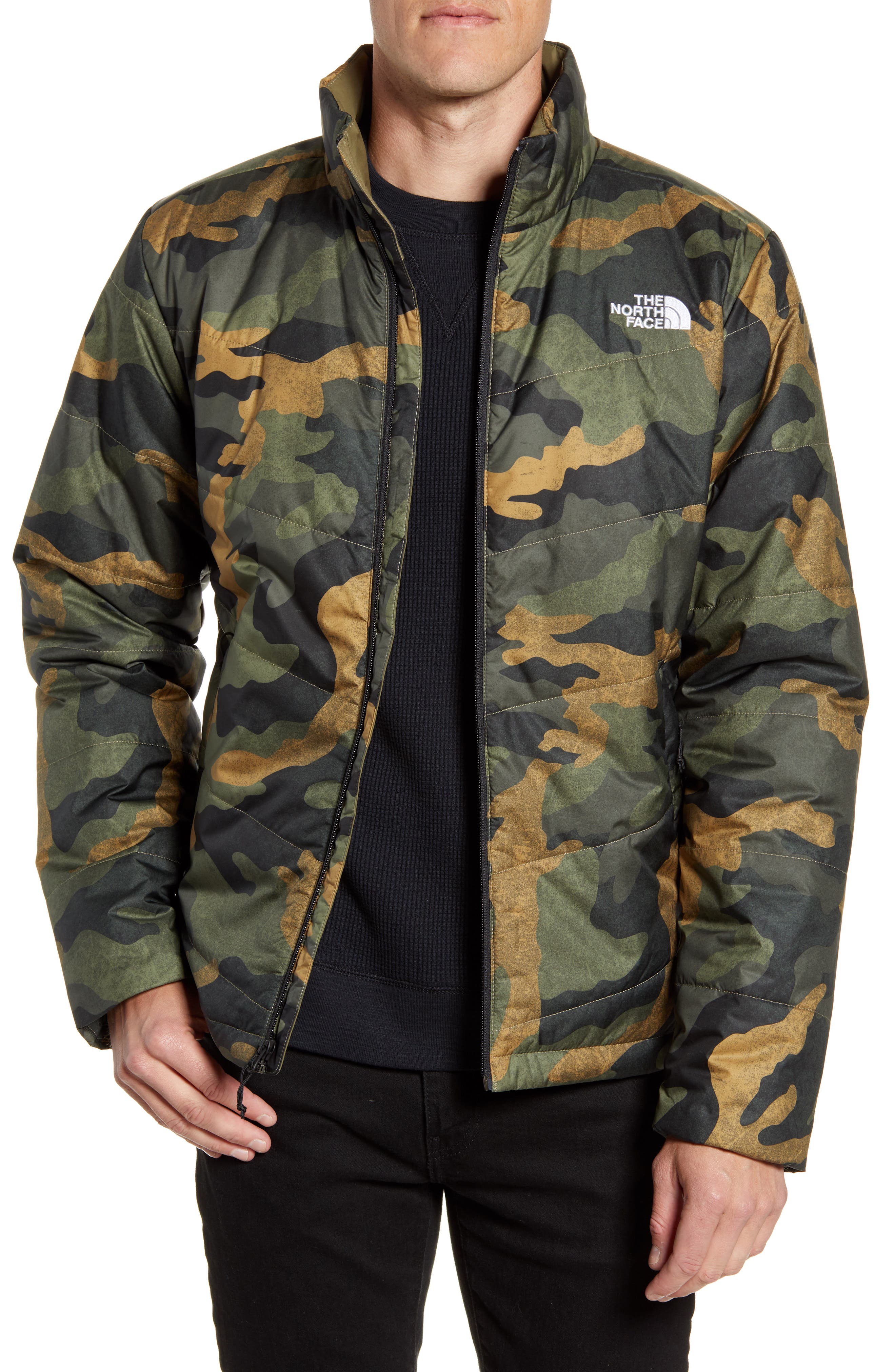 Burnt Olive Green Waxed Camo | ModeSens