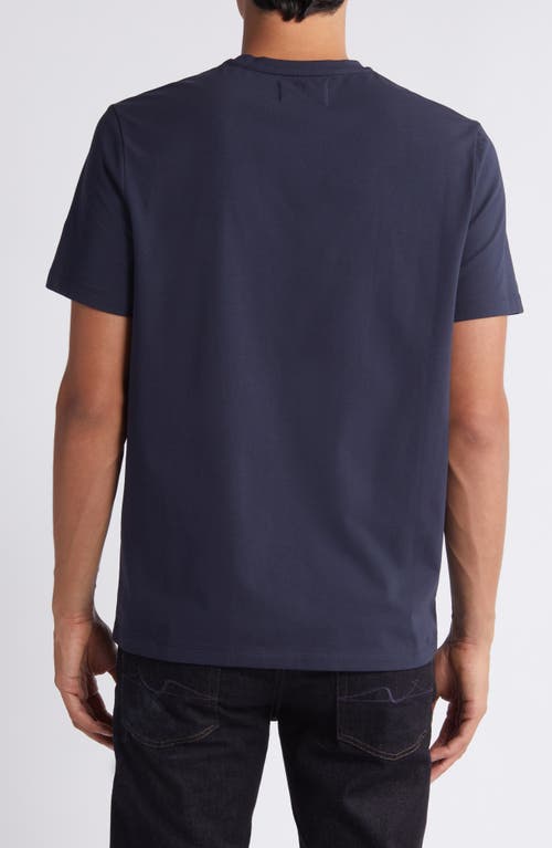 Shop 7 For All Mankind Luxe Performance T-shirt In Navy