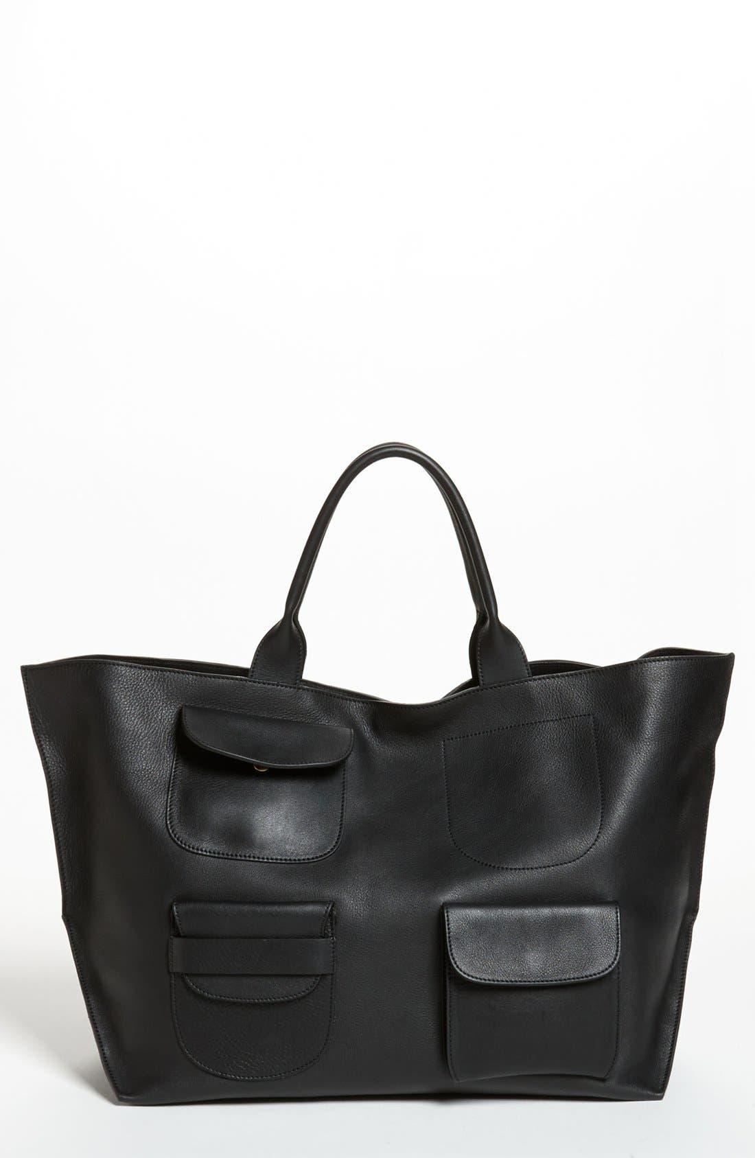 marni leather tote