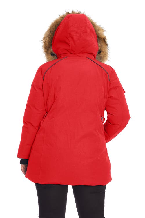 Alpine North Glacier Plus Size In Crimson