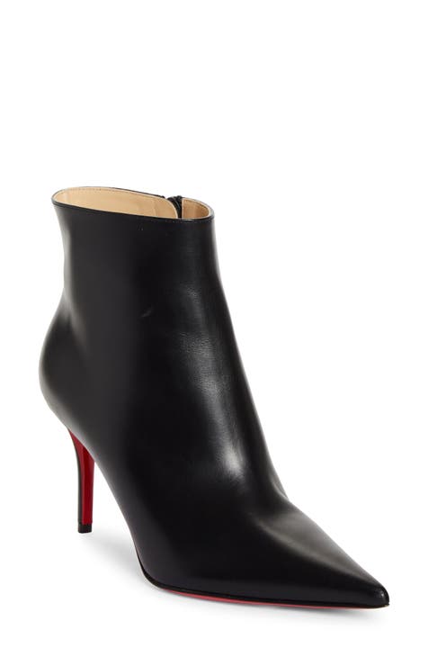 Closed toe black booties hotsell