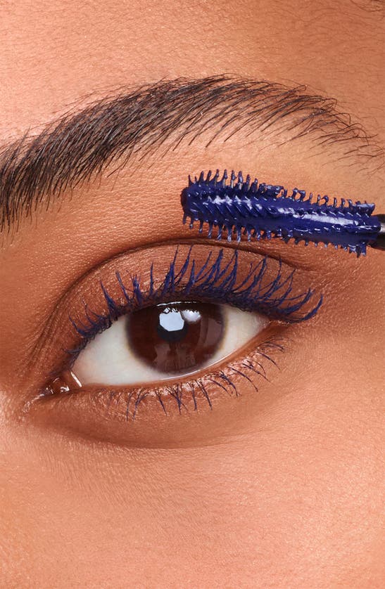 Shop Bossy Cosmetics Extremely Bossy Lengthening & Volumizing Mascara In Sapphire