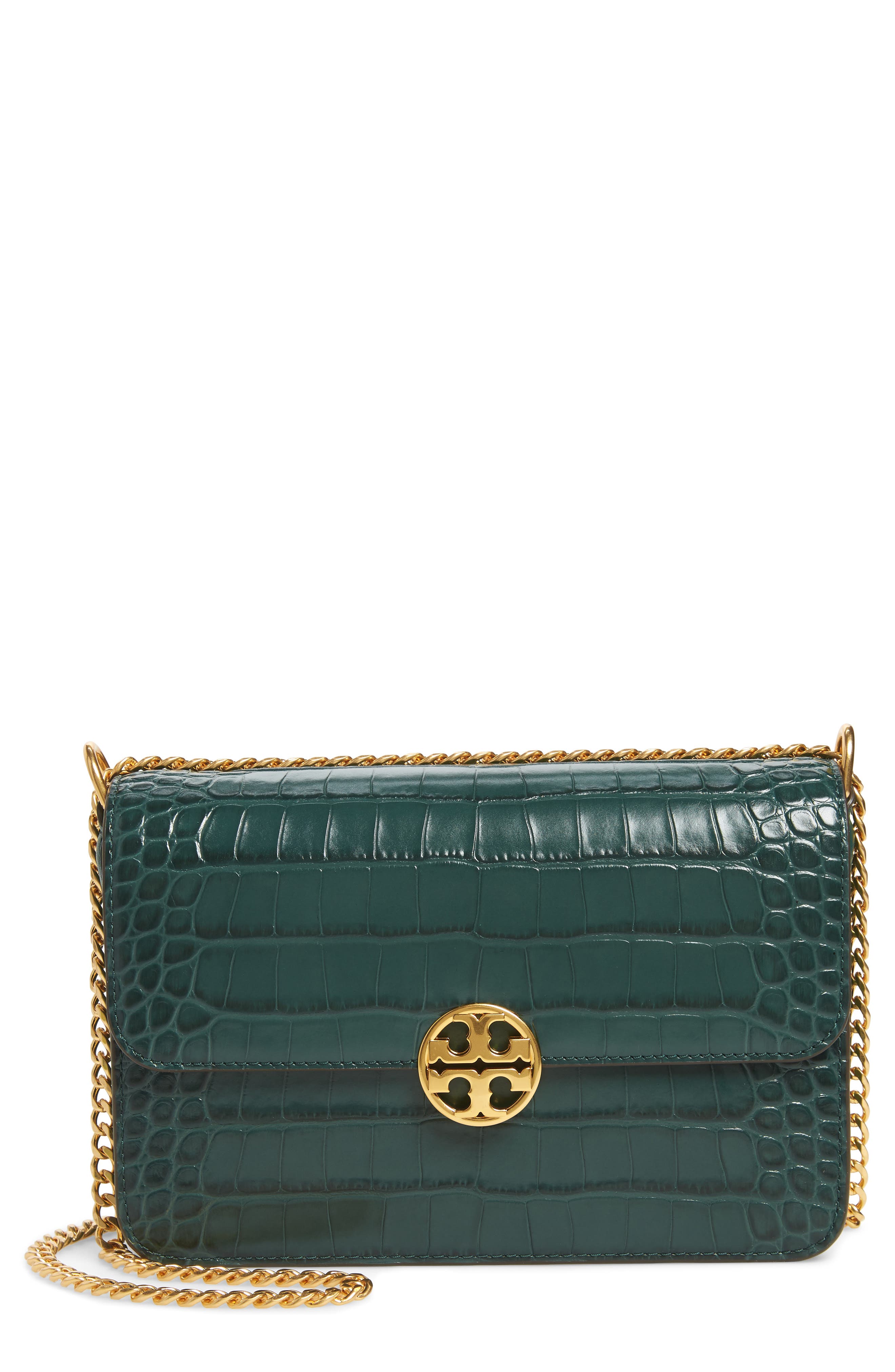 tory burch crocodile bag