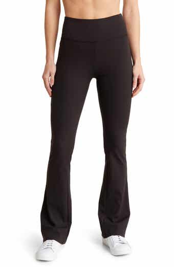 Yogalicious Womens Lux Polygiene Tribeca High Waist 7 Short with Side  Pockets - Black - X Small