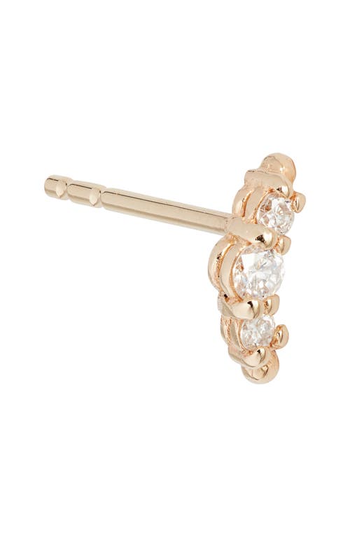 Anzie Women's X Mel Soldera 14k Yellow Gold & 0.06 Tcw Diamond Earring In Yellow Gold/diamond