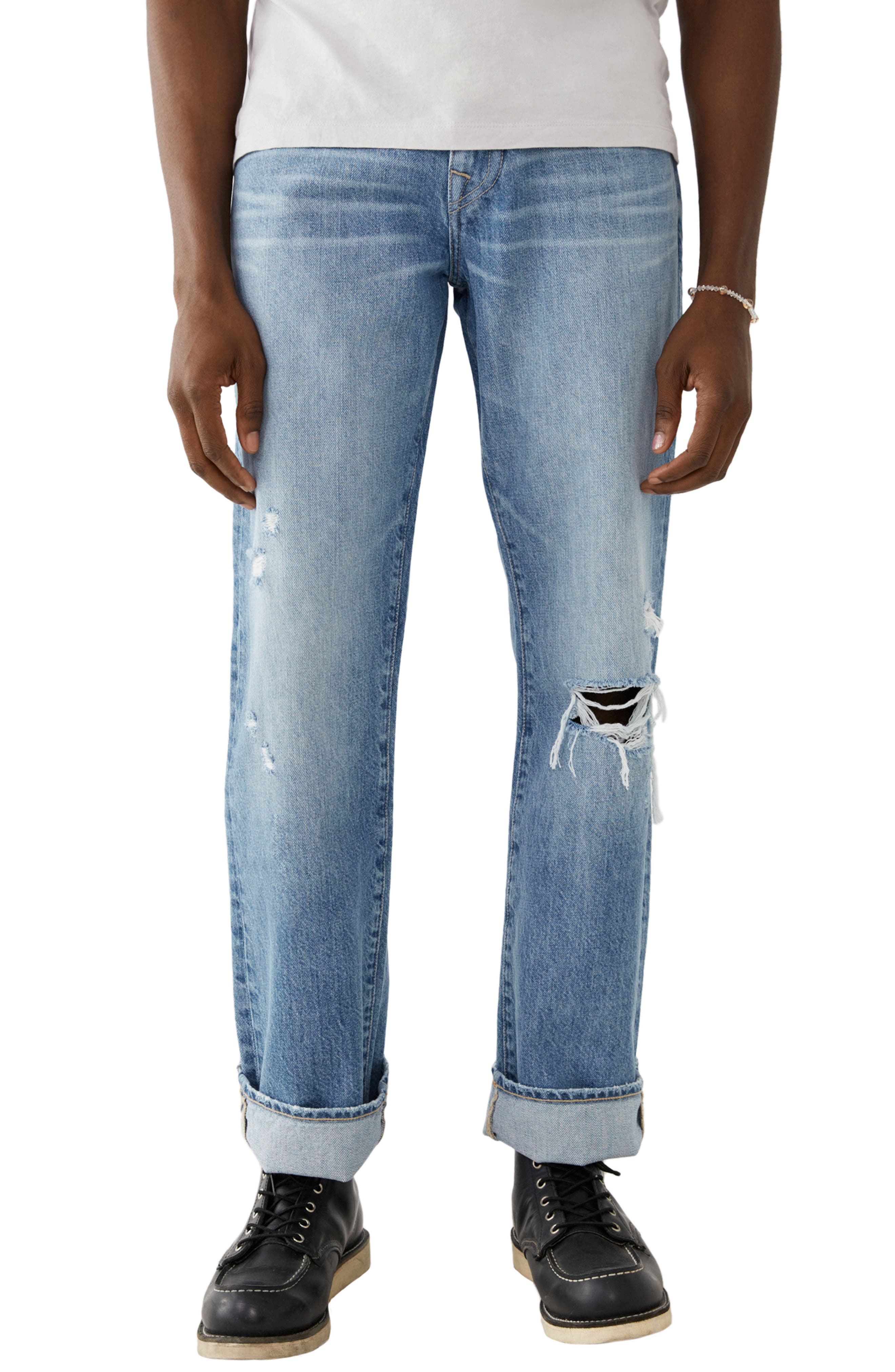 mens true religion ripped jeans