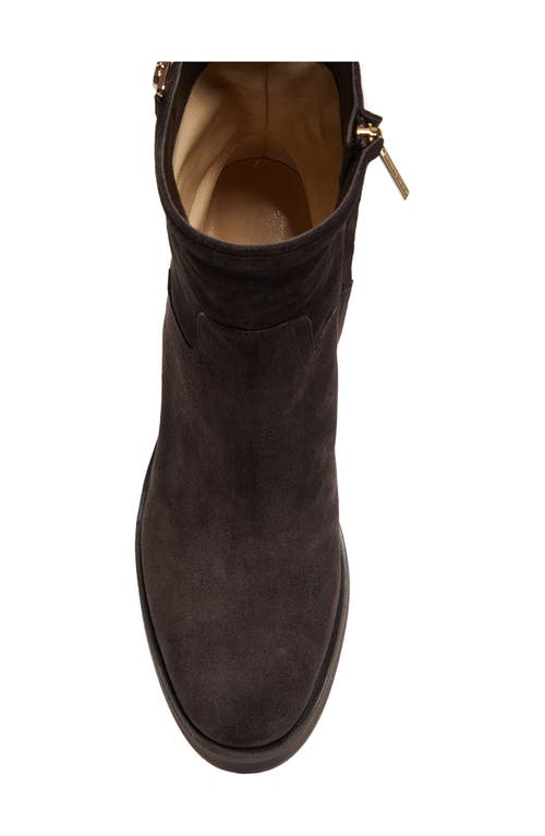 Shop Jimmy Choo Yasmin Bootie In Coffee