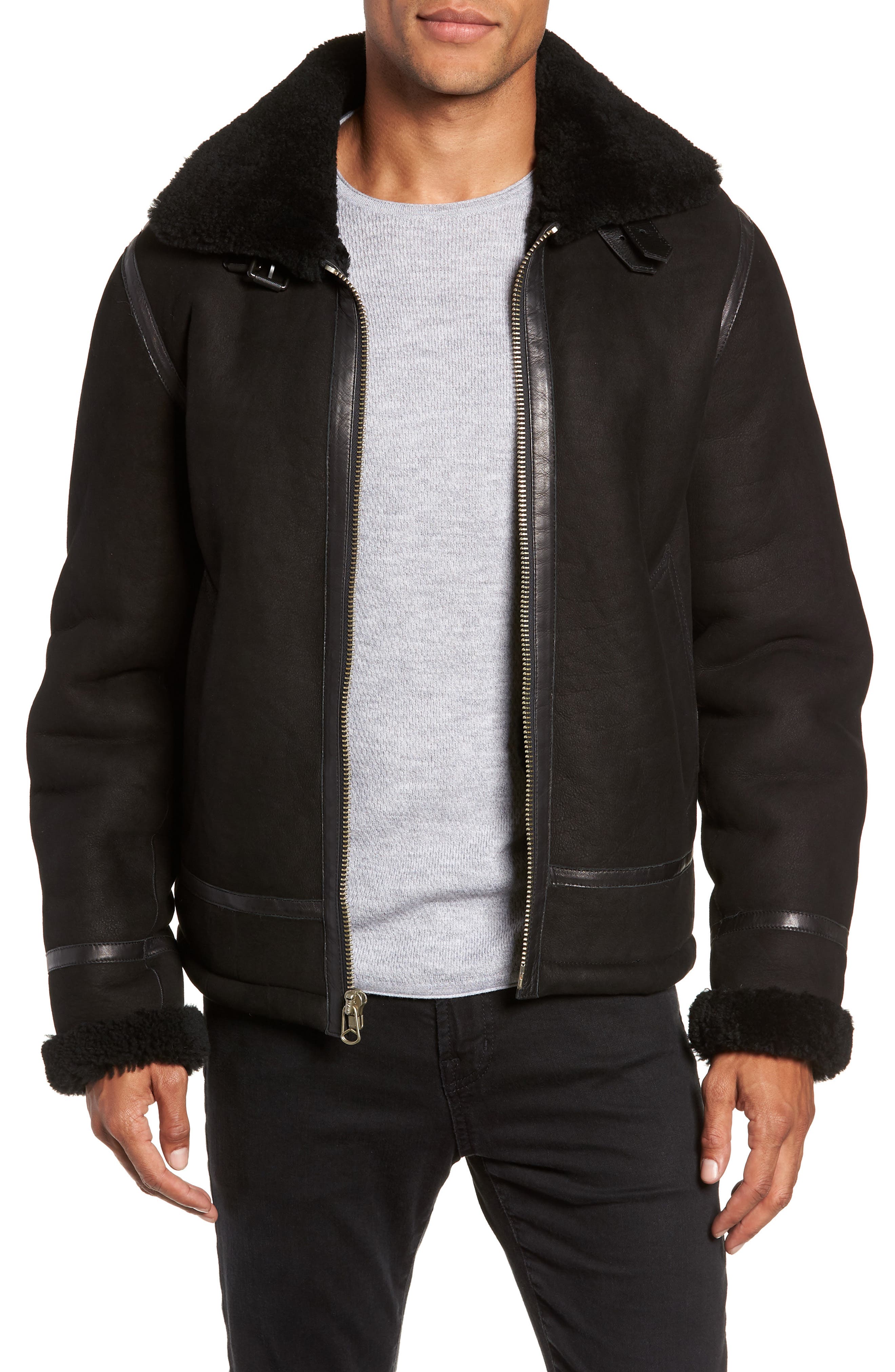 rag and bone shearling coat