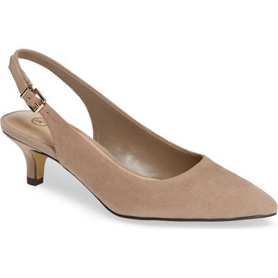 Bella Vita Scarlette Slingback Pump, Brown