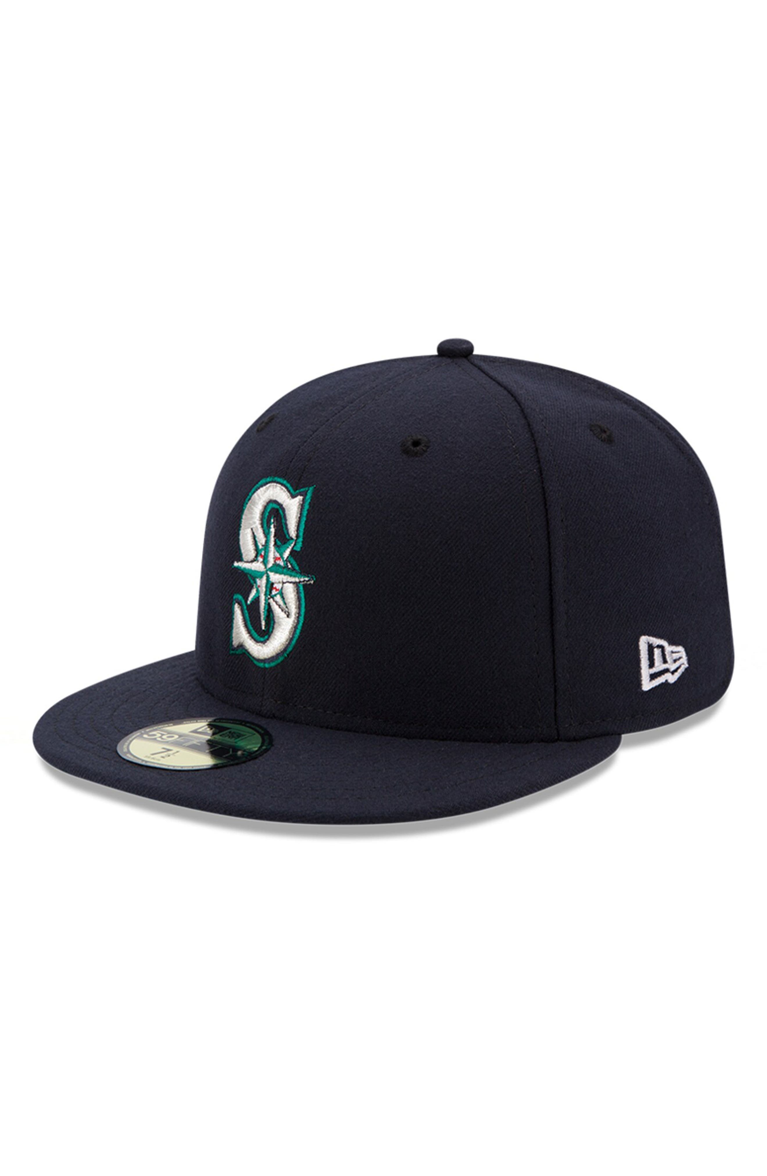 seattle mariners black and white hat