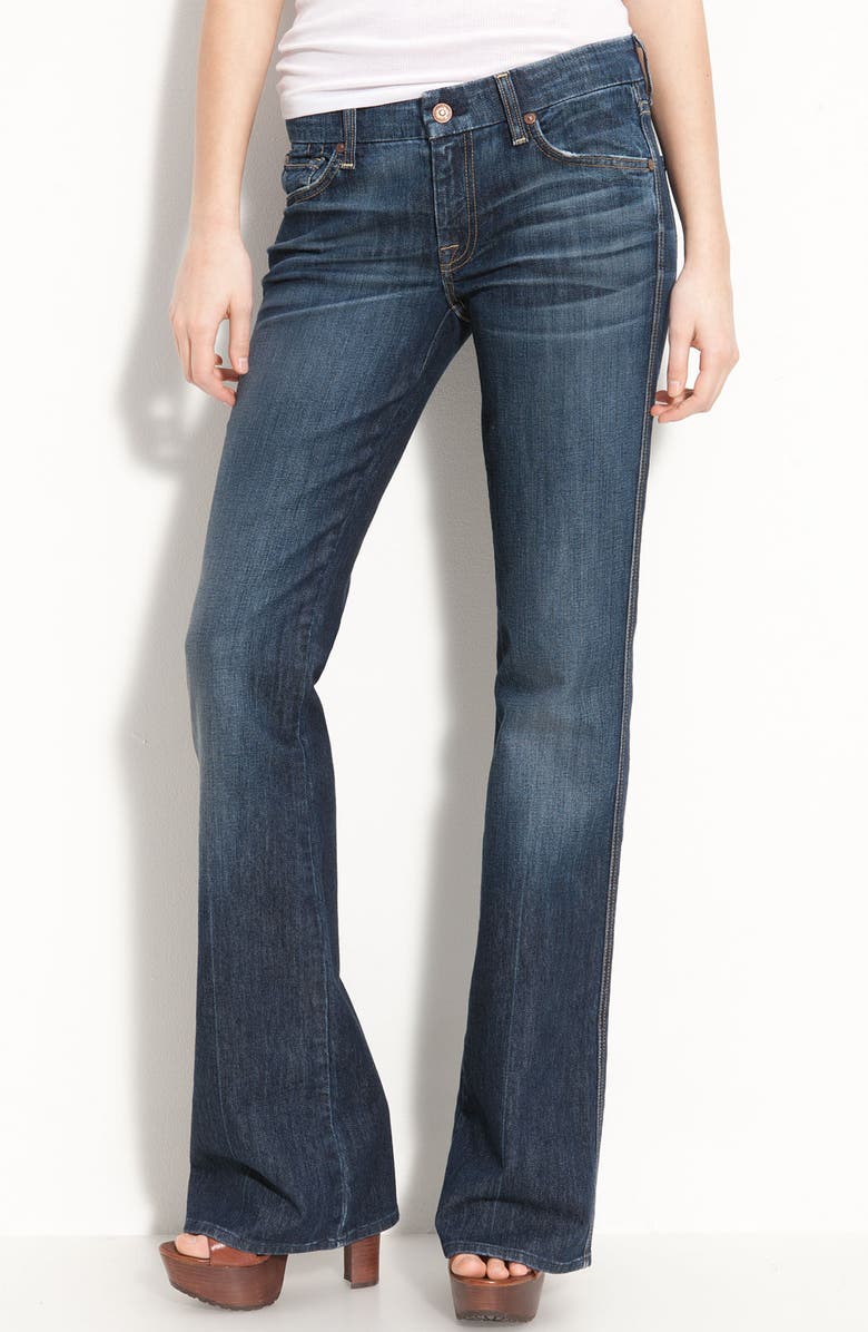 7 For All Mankind® Stretch Denim Bootcut Jeans (Nouveau New York ...