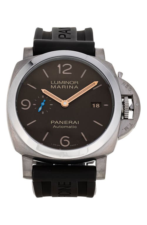 Panerai Preowned Luminor 1950 Rubber Strap Watch