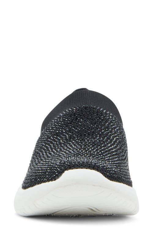 Shop Blondo Karen-r Waterproof Knit Sneaker In Black Stretch Knit