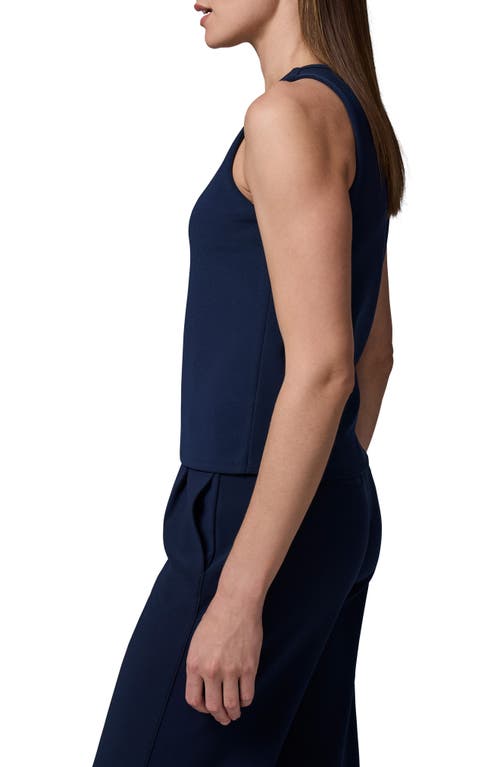 Shop Nic + Zoe Nic+zoe Scuba Tank In Dark Indigo