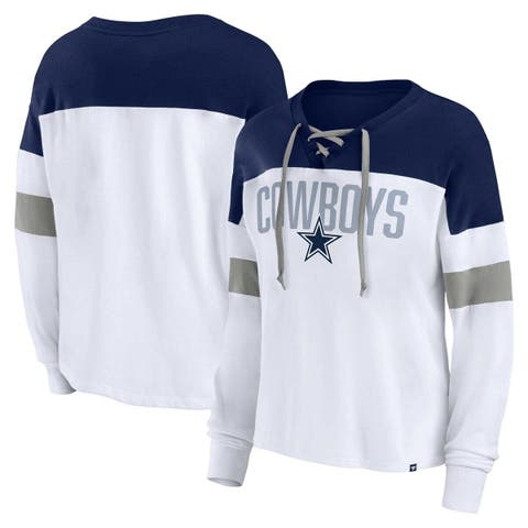 Men's Fanatics Branded Navy Dallas Cowboys Square Off Long Sleeve