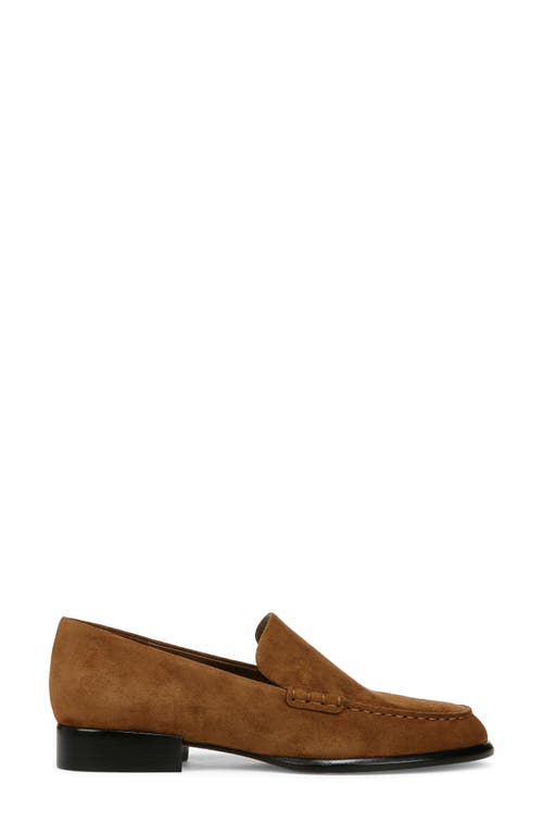 Shop Vince Naomi Loafer In Elm Wood Suede