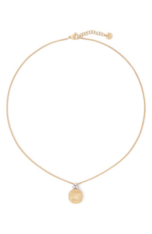 Marco Bicego 18K Gold & Diamond Pendant Necklace in 18K Yellow Gold 