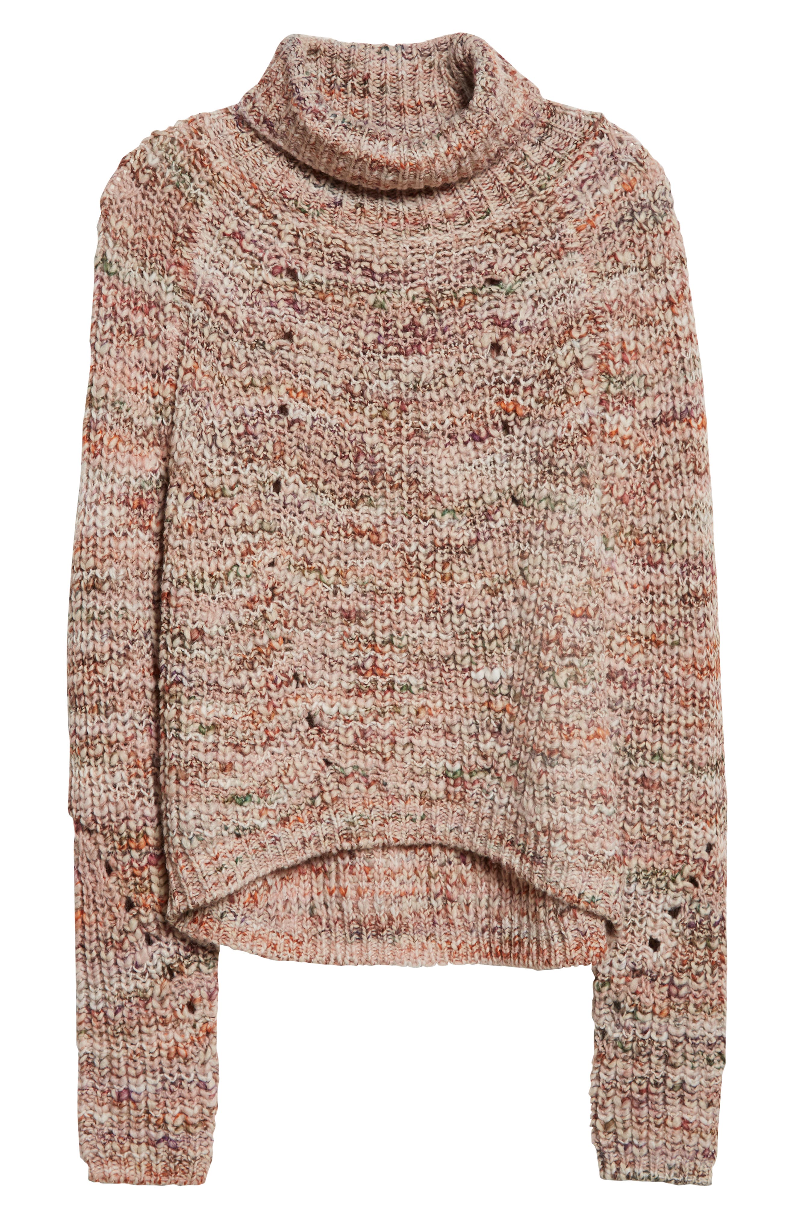 high lines turtleneck pullover