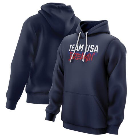 Men's Navy Team USA Break Dancing Breakin' Pullover Hoodie