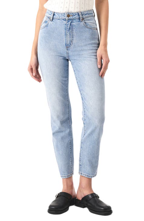 Petite Sonoma Goods For Life® High-Waisted Straight-Leg Crop Jeans