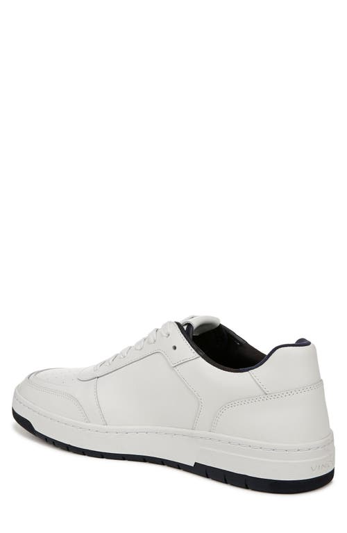 Shop Vince Mateo Low Top Sneaker In Chalk White