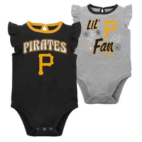 Pittsburgh Steelers Newborn & Infant Eat, Sleep, Drool Football Three-Piece  Bodysuit Set - Black/Gold