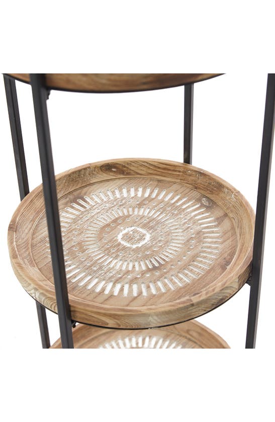 SONOMA SAGE HOME SONOMA SAGE HOME BROWN WOOD TRADITIONAL SHELVING UNIT